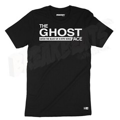 Urban Rapper WU GhostFace 90’s Hip Hop Men’s Design Graphic Tees T Shirt