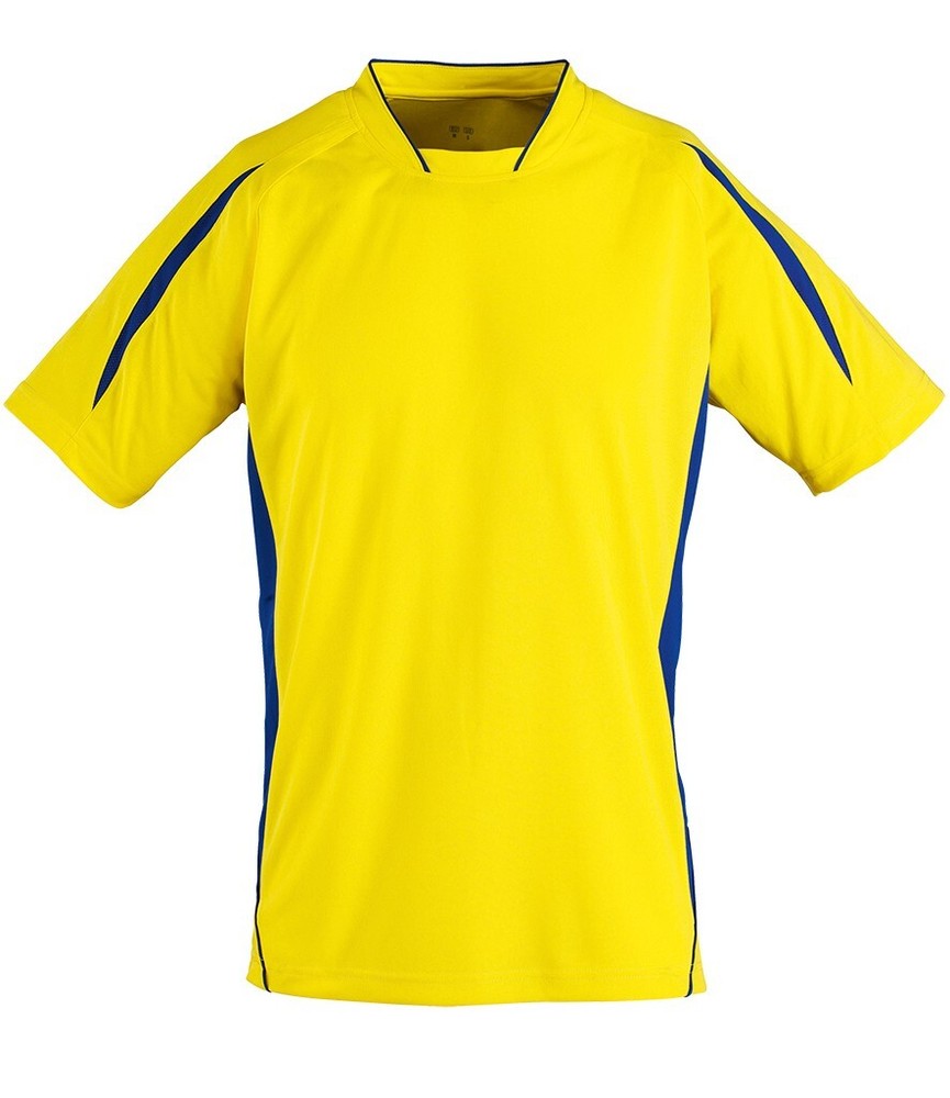 New Mens Sols 01638 Maracana Contrast performance T. Lemon/Royal XXL. T7548.