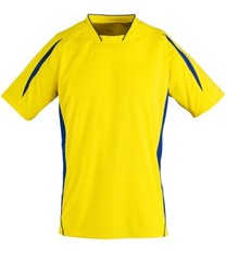 New Mens Sols 01638 Maracana Contrast performance T. Lemon/Royal XXL. T7548.