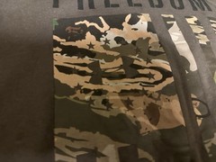 Under Armour 1370816 Men’s UA Freedom Flag Camo T-Shirt Sz MEDIUM