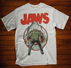 Jaws Shirt White Cotton Full Size S To 5XL Shirt PP2161