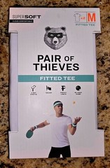 Pair of Thieves Men’s 2 pk Crew Undershirt White Size M Medium Fitted Tee
