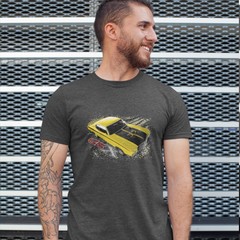 Classic Car Shirt featuring a Yellow 1970 Buick GSX, 70’s Muscle Car