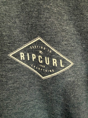 Rip Curl Short Sleeve T Shirt Blue Heather (2XLStandard Fit)