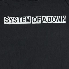 System Of A Down 1998 Vintage Promo SOAD HAND Sz.L Single Stitch Shirt REPRINT