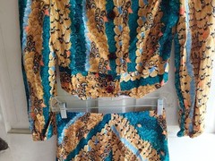 Items Ltd USA Vintage Clothing Womans 2pc Skirt Shirt/Jacket Outfit Size XS/SM