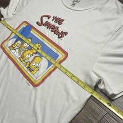 The Simpsons Family Portrait Graphic T-Shirt Men’s Size XL Sea Salt/Off White