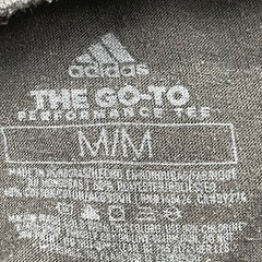 Adidas Tee Shirt Mens Size M Black The Go-To Performance Tee Graphic STAINS