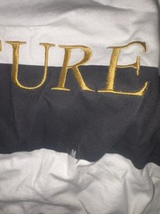 MIGOS – 2018 Embroidered Striped Culture shirt ~Licensed / Never Worn Sz Medium