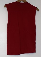 HINANO TAHITI CUSTOM RED GRAPHIC TANK TOP MENS S/M ALOHA GIRL