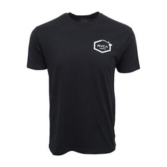 RVCA HAWAII ISLAND MENS T SHIRT BLACK