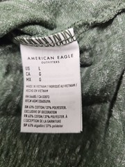American Eagle Super Soft Men’s Large Green Long Sleeve T Shirt Casual Outdoors