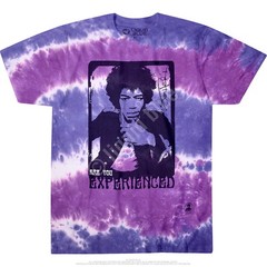 Jimi Hendrix Scuse Me Tie-Dye T-Shirt Liquid Blue