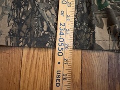 Vintage Ace Sportswear Trebark Single Stitch Camo Pocket Shirt Size XL