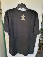 Mens RVCA Large Regular Fit PM Tenore Eli Quinters Black T-shirt