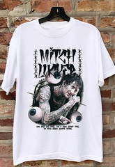 NEW Suicide Silence Mitch lucker Short Sleeve Gift White All Size Shirt KK127