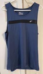 3 Pk. Men’s Tank Tops Quick Dry Workout Shirts Size Medium