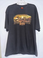 Sturgis Hot Leather Black Hills Rally 2013 XL Harley T Shirt Black Eagle