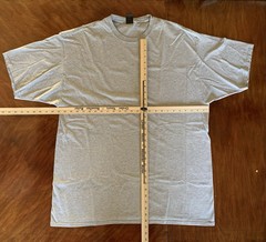 Hanes Men’s Beefy-T 3XLT Gray T-Shirt – Best-Seller!