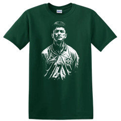 Casual Portrait Graphic T Shirt Minimalist Design Tee for Everyday Wear