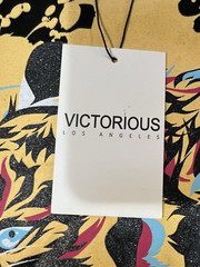 Victorious Shirt Black Colorful Tiger Casual Streetwear Modern Mens XL NWT Tiger