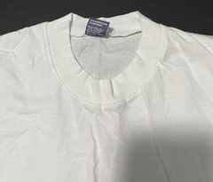 Vitg BVD Shirt Mens Sz Large White Single Stitch Pocket Tee Made in USA