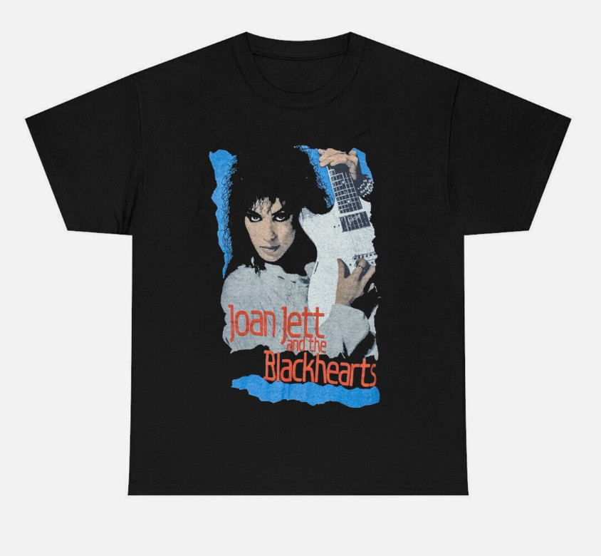 Joan Jett and the Blackhearts Short Sleeve T-Shirt Men All Size S to 5XL NEW