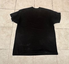 Los Angeles Apparel 50/50 Black Poly-Cotton Crew Neck T-Shirt Style FF01