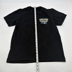 Universal Studios T-shirt Men M Black Graphic Print Logo 100% Cotton.#44861