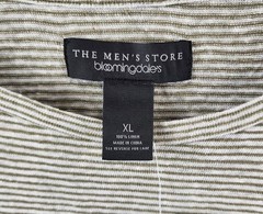 The Men’s Store at Bloomingdale’s Linen T-Shirt Men’s XL Mermaid Striped