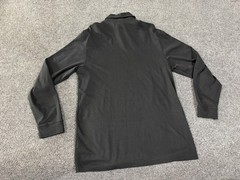 L.L. Bean Shirt Mens LT Black Long Sleeve Turtleneck Tee Cotton Thermal Big Tall