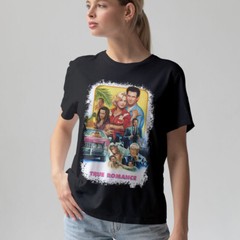 True Romance (1993) Movie Poster Inspired T-Shirt Retro 90s Tee Unisex