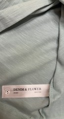 Denim & Flower Ricky Singh Slub Stripe T-Shirt L