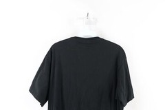 Vtg 90s Ralph Lauren Mens Small Faded Short Sleeve Pocket T-Shirt Black Cotton