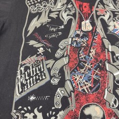 Distressed British Rock Legend Rebel Cause Graphic T-Shirt Men’s Size 3XLarge