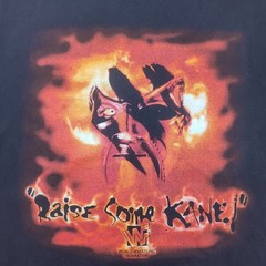 Vintage RARE 90s WWF “Raise Some Kane” Shirt Sof Tee USA Size 2XL Single Stitch