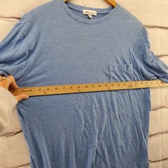 PETER MILLAR Pocket T-Shirt Mens Small Pullover Short Sleeve Tee Blue
