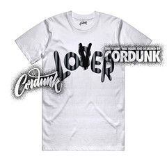 10 OG Steel White Black Light Steel Grey T Shirt Match LOVER