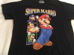 = SUPER MARIO T SHIRT SZ MEDIUM TEE #207