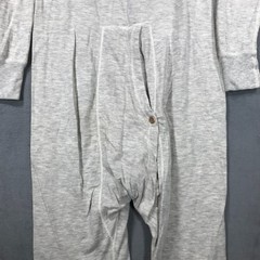 Vintage Duofold Union Suit Men’s Small Gray 2-Layer Base Layer Button Up Wool