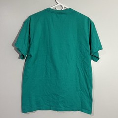 Vintage 2003 Priceless Horse Love Art Teal Short Sleeve T-Shirt Mens Medium