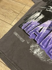 Nascar AOP Denny Hamlin Vintage Y2K Fed Ex Racing Streetwear Rare Tee Size XL