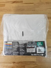 XL / X-LARGE – WHITE – 6 PACK – Kirkland Signature Men’s Crew Neck Cotton Shirts