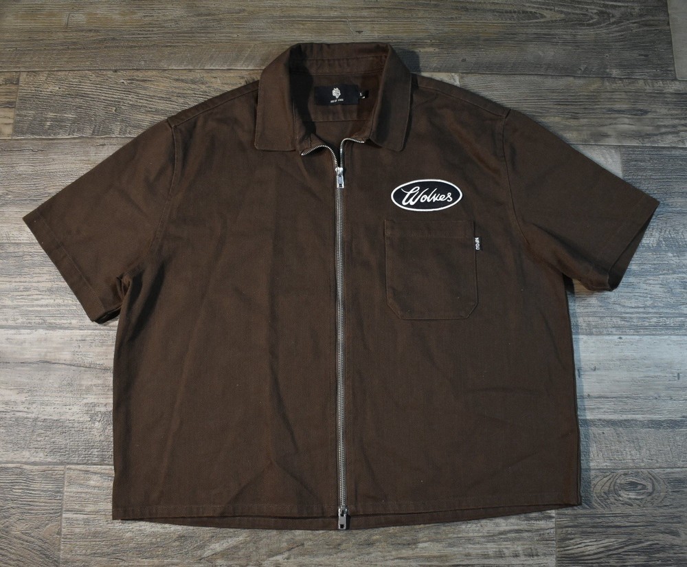 Darc Sport “Corazon” Collection Full Zip Chocolate Brown Shirt “L” (238 of 1000)