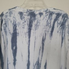 Take That T-shirt Tie Dye Mens Size XL White Blue Pre Shrunk Cotton Blue White