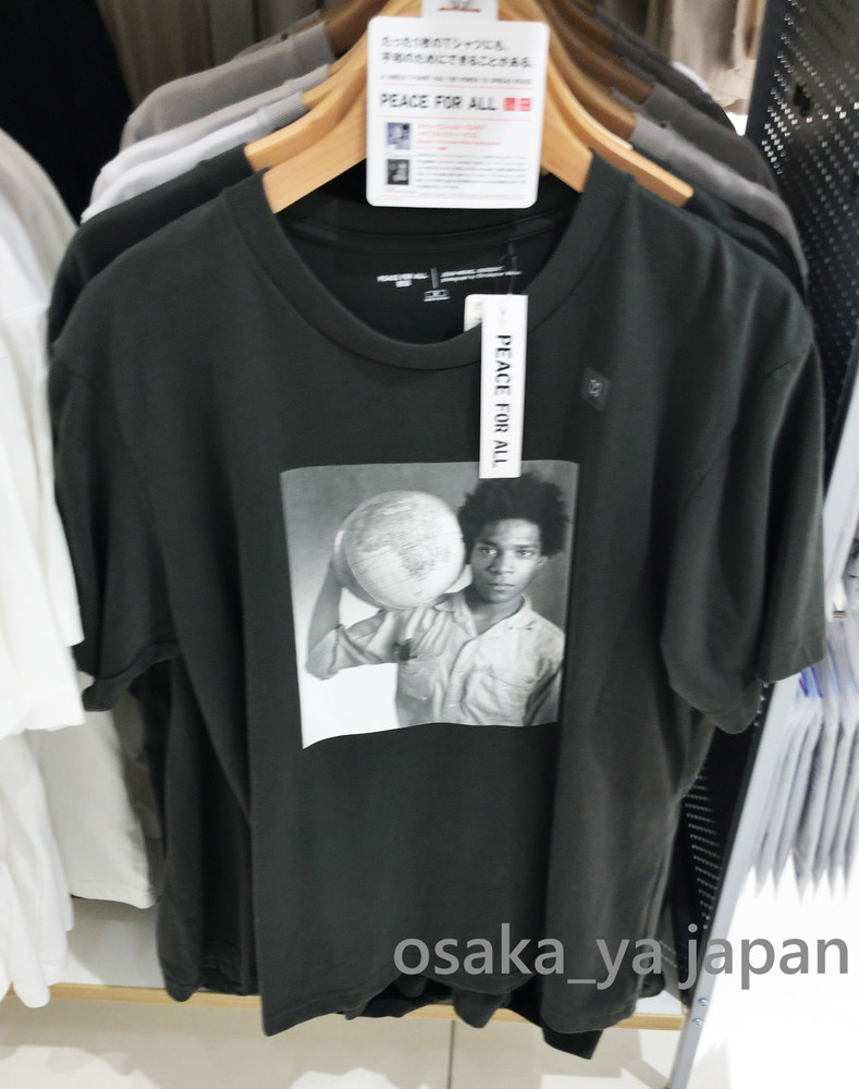 UNIQLO PEACE FOR ALL Jean-Michel Basquiat cotton XS-4XL Unisex new Japan 459565