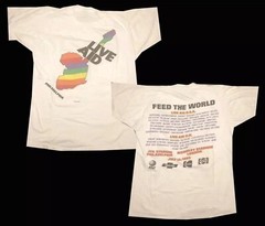 Live Aid 1985 Concert T-Shirt Inspired Reprint Philly Rock Tee TRENDING T’SHIRT
