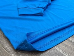 DRI-FIT Hoodie Long Sleeve T-Shirts, UPF 50+ Sun Protection Hooded ROYAL BLUE