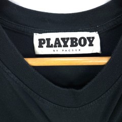 PacSun Playboy Studio T-shirt in Black, Size L (See description)