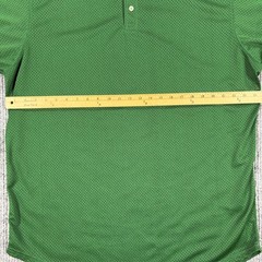 Reebok Mesh Baseball Jersey Shirt Mens Size XL Green Henley Athletic Practice
